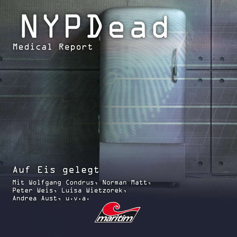 Cover von NYPDead - Medical Report - Folge 8 - Auf Eis gelegt
