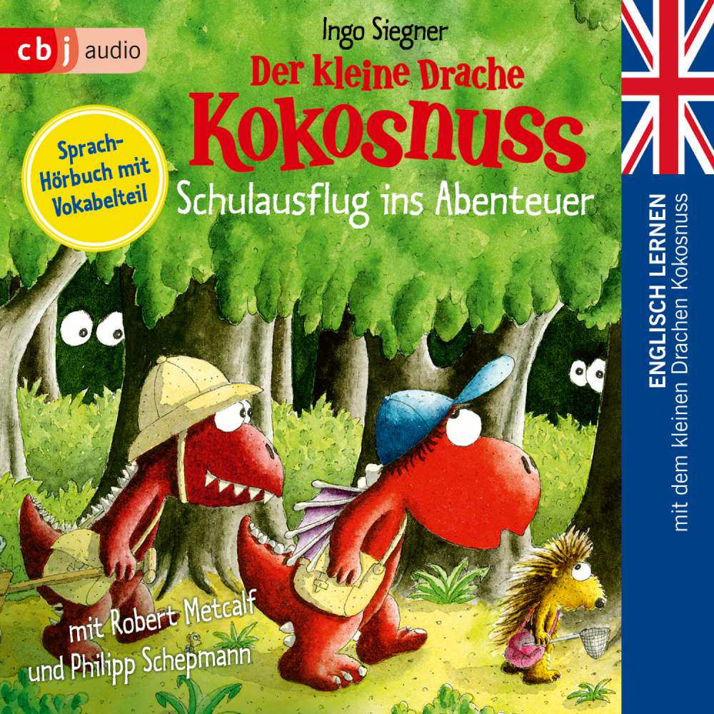 Cover von Ingo Siegner - Die Englisch Lernreihe mit dem Kleinen Drache Kokosnuss 3 - Der kleine Drache Kokosnuss - Schulausflug ins Abenteuer