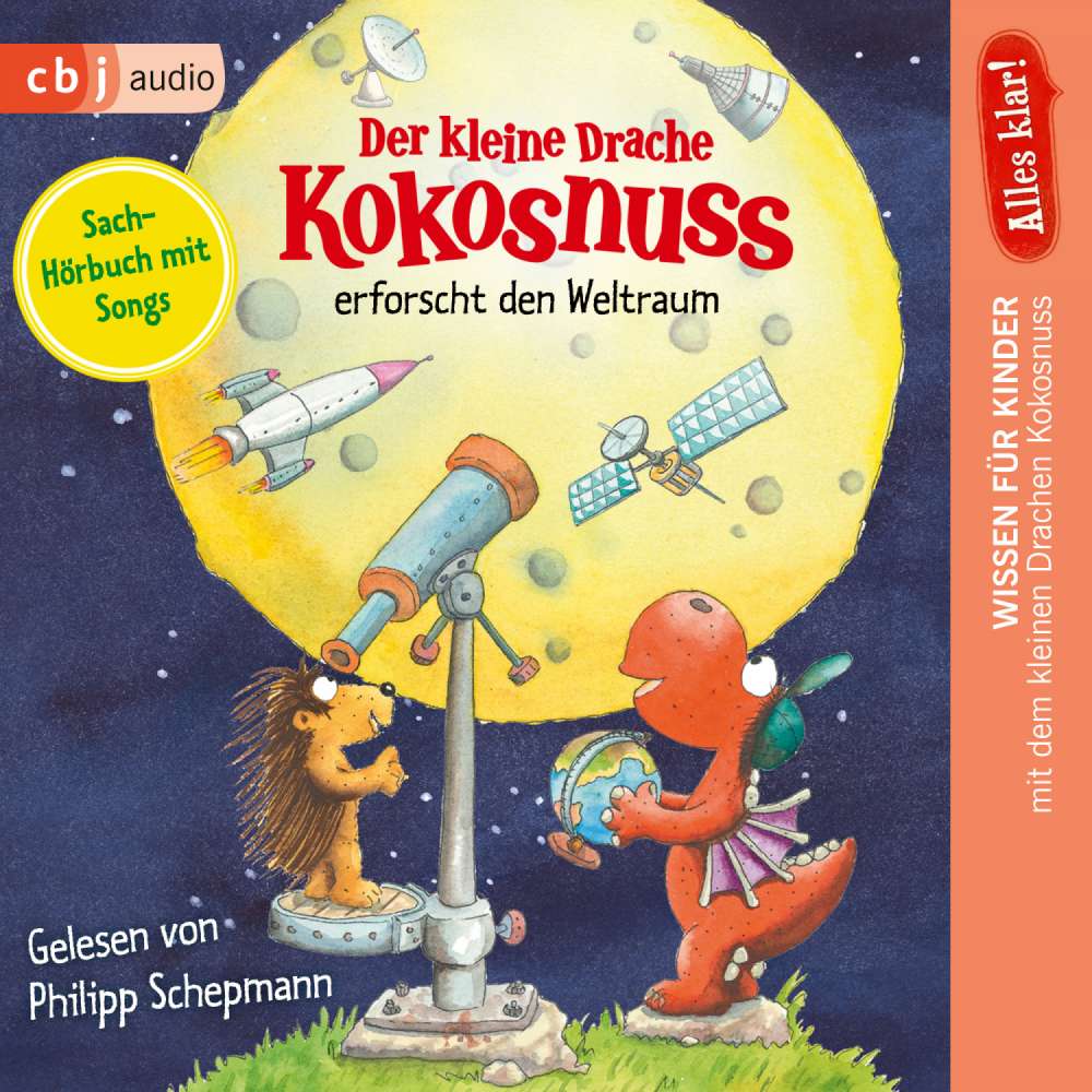 Cover von Ingo Siegner - Drache-Kokosnuss-Sachbuchreihe - Band 9 - Alles klar! Der kleine Drache Kokosnuss erforscht den Weltraum