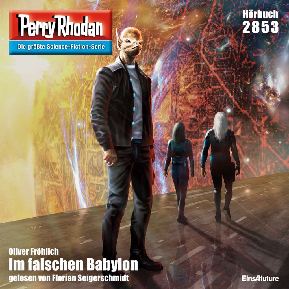 Cover von Oliver Fröhlich - Perry Rhodan - Erstauflage 2853 - Im falschen Babylon