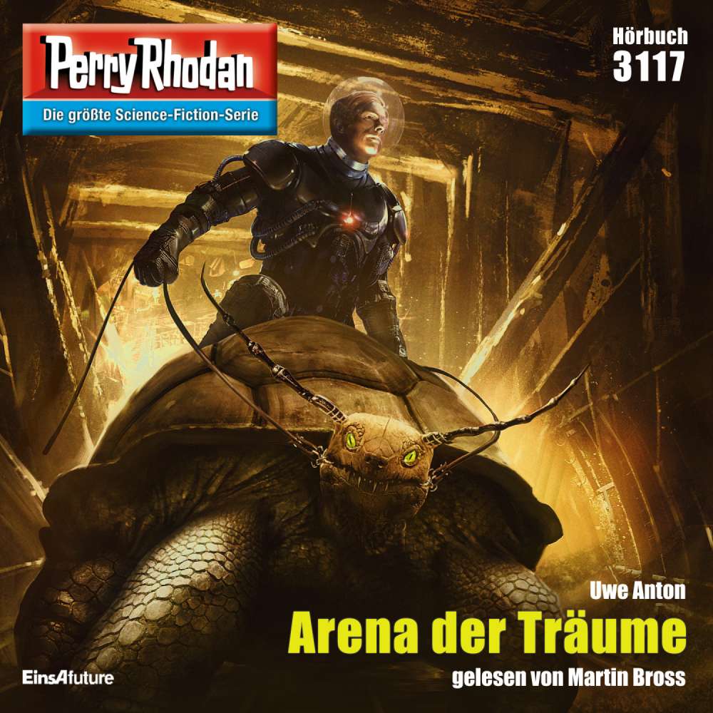 Cover von Uwe Anton - Perry Rhodan - Erstauflage 3117 - Arena der Träume