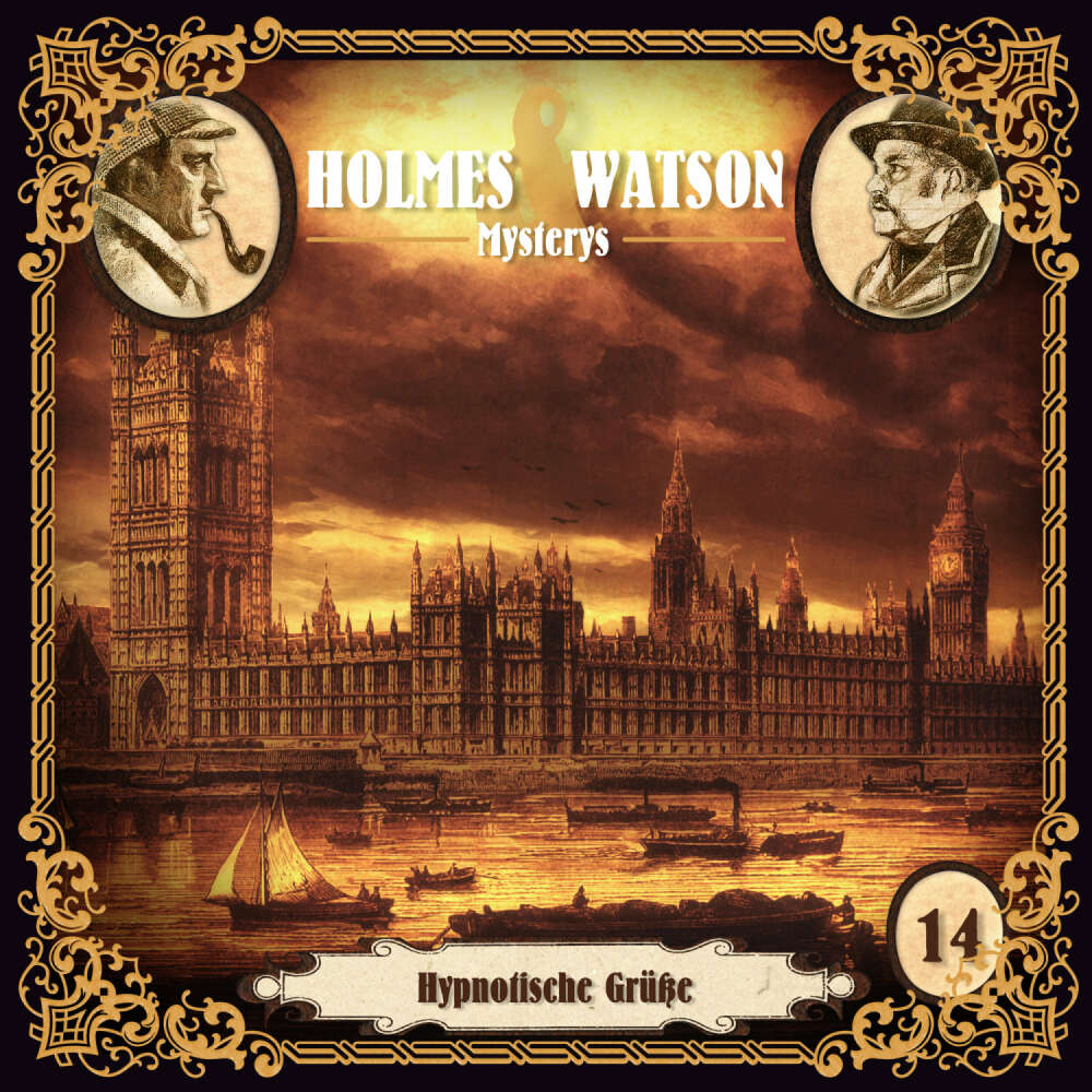 Cover von Holmes & Watson Mysterys - Folge 14 - Hypnotische Grüße