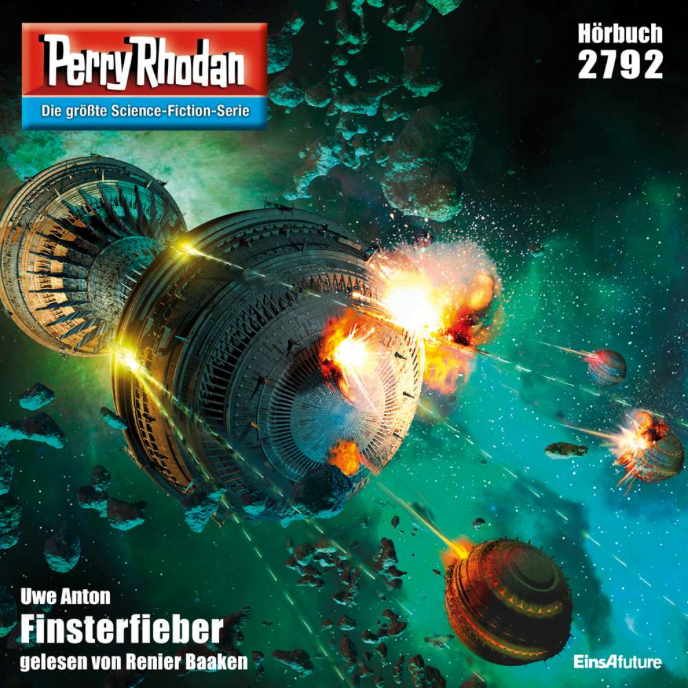 Cover von Uwe Anton - Perry Rhodan - Erstauflage 2792 - Finsterfieber