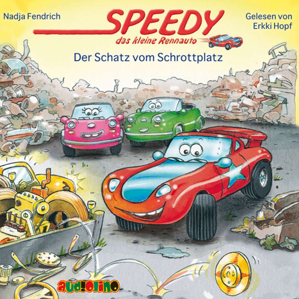 Cover von Nadja Fendrich - Speedy, das kleine Rennauto 3 - Der Schatz vom Schrottplatz
