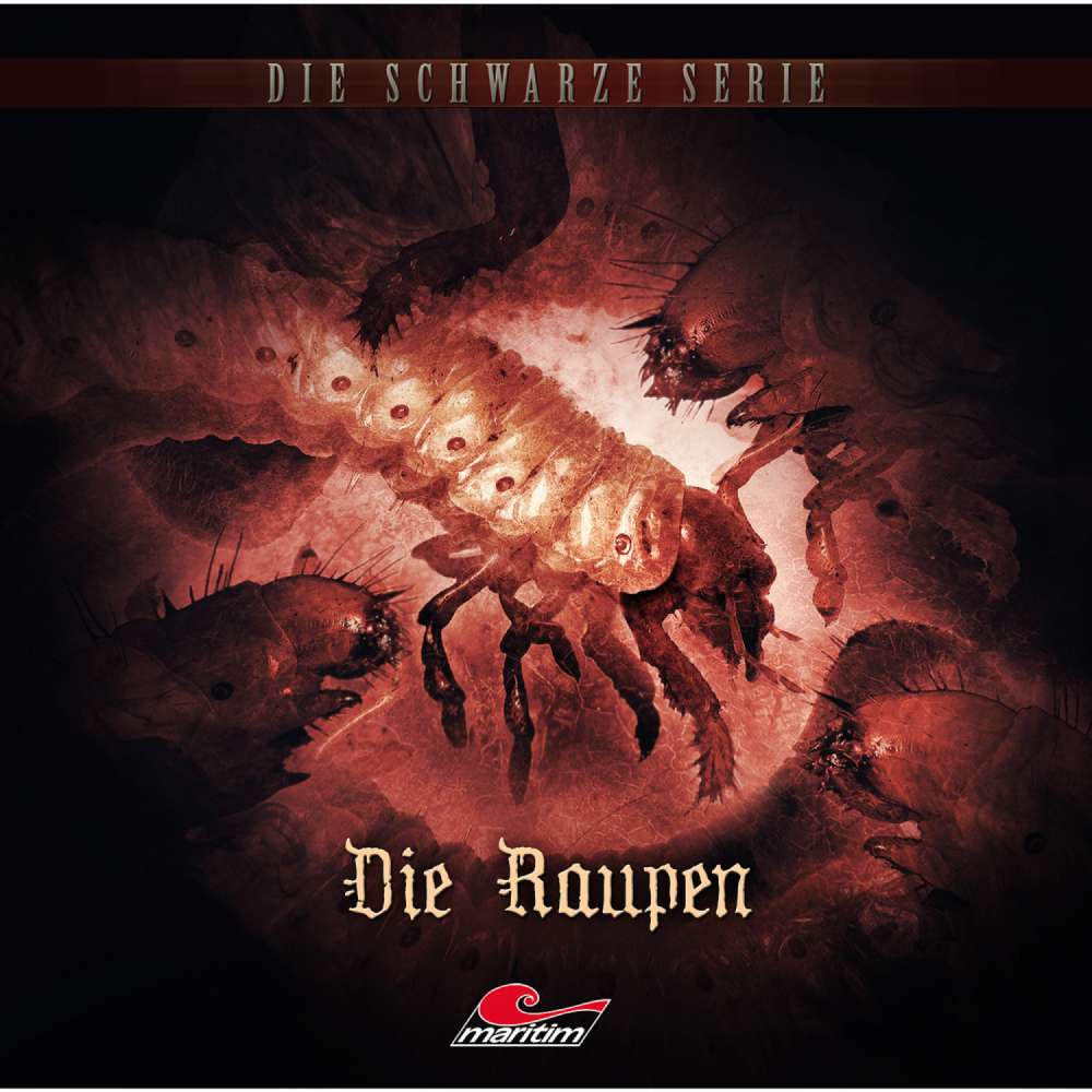 Cover von Die schwarze Serie - Folge 12 - Die Raupen