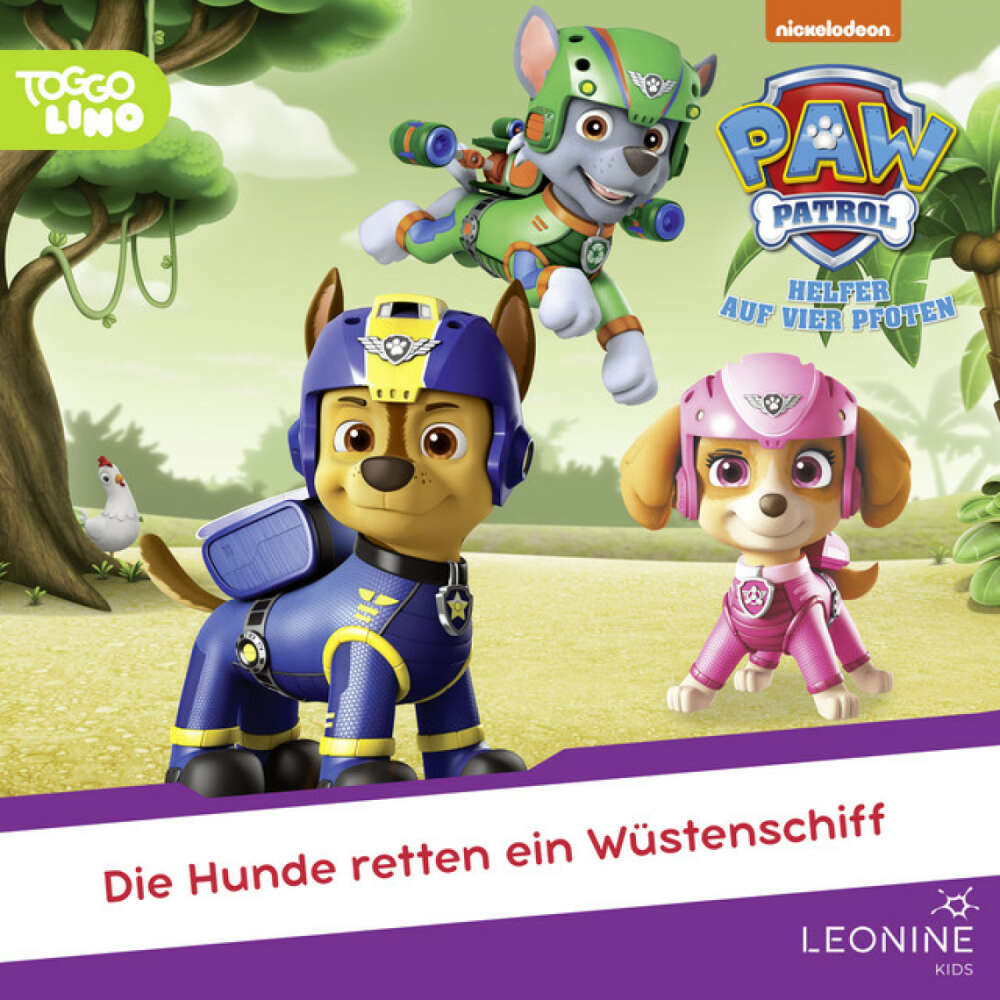 Cover von PAW Patrol - Folge 222: Die Hunde retten ein Wüstenschiff