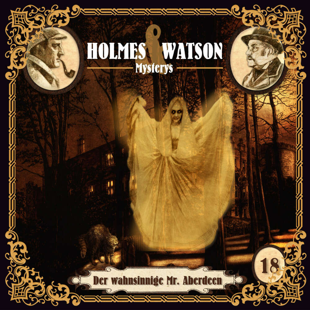 Cover von Holmes & Watson Mysterys - Folge 18 - Der wahnsinnige Mr. Aberdeen