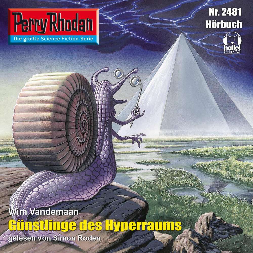 Cover von Wim Vandemaan - Perry Rhodan - Erstauflage 2481 - Günstlinge des Hyperraums