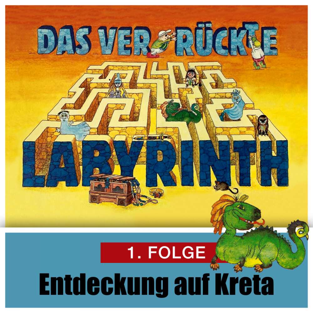 Cover von Das ver-rückte Labyrinth - Folge 1 - Entdeckung auf Kreta