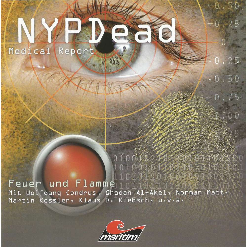 Cover von Andreas Masuth - NYPDead - Medical Report - Folge 1 - Feuer und Flamme