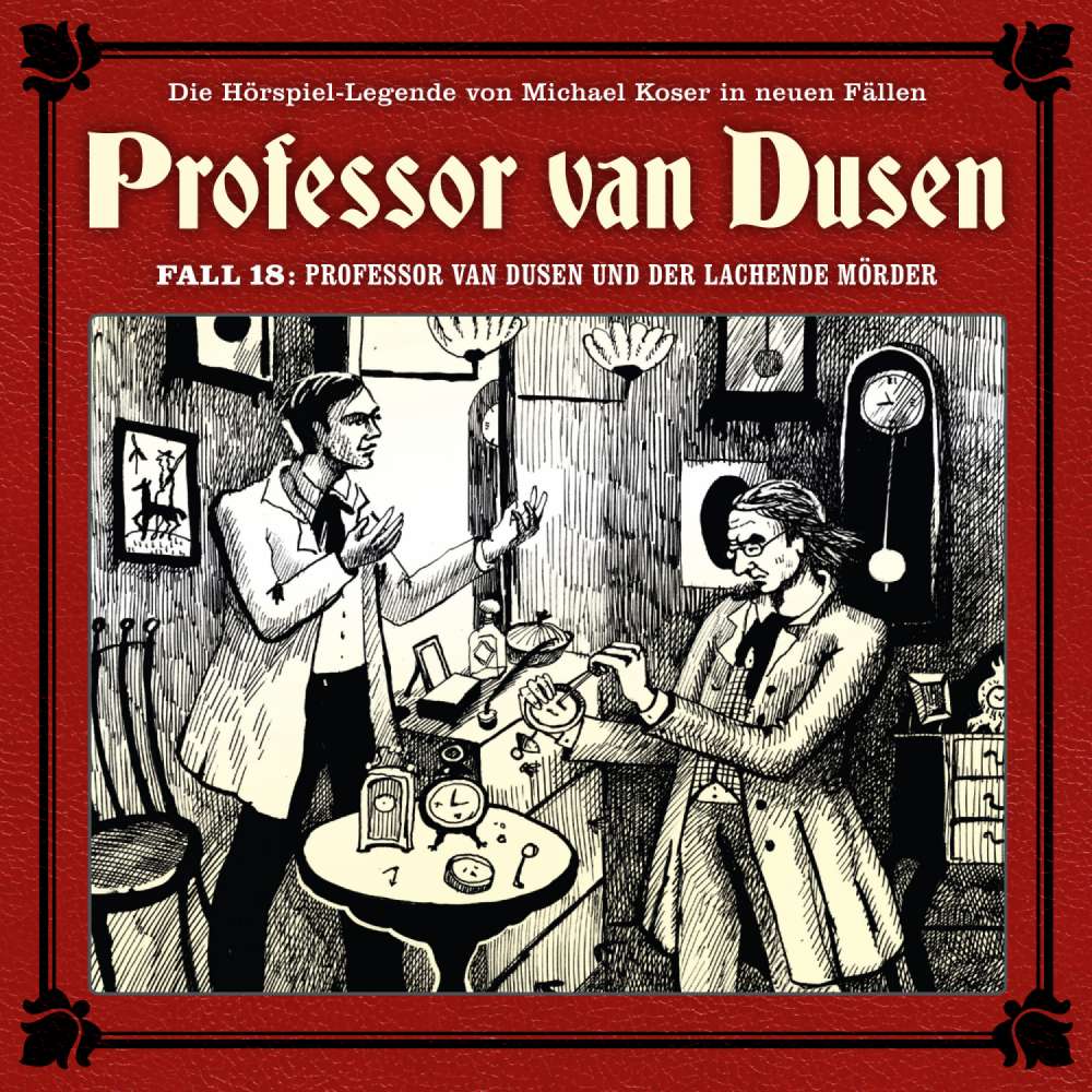 Cover von Professor van Dusen - Fall 18 - Professor van Dusen und der lachende Mörder