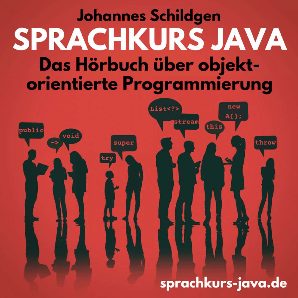 Cover von Johannes Schildgen - Sprachkurs Java - Das Hörbuch über objektorientierte Programmierung