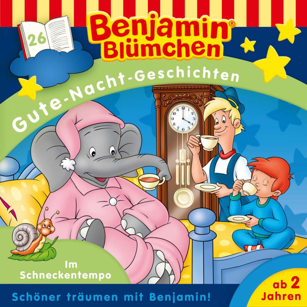 Cover von Benjamin Blümchen -  Folge 26 - Im Schneckentempo