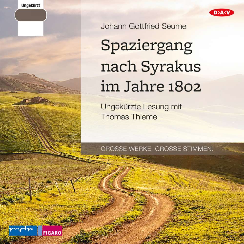 Cover von Johann Gottfried Seume - Spaziergang nach Syrakus im Jahre 1802