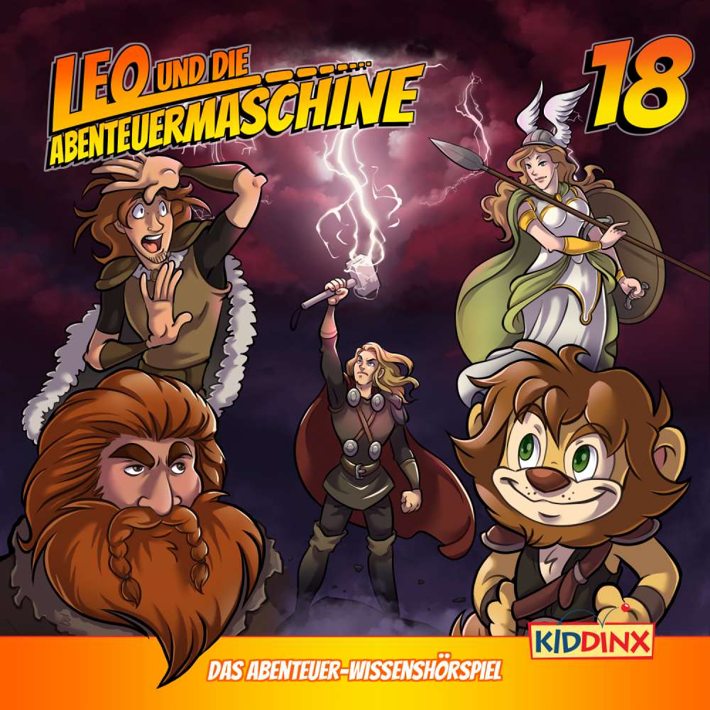 Cover von Leo und die Abenteuermaschine -  Folge 18 - Leo und die Wikiniger - Teil 2