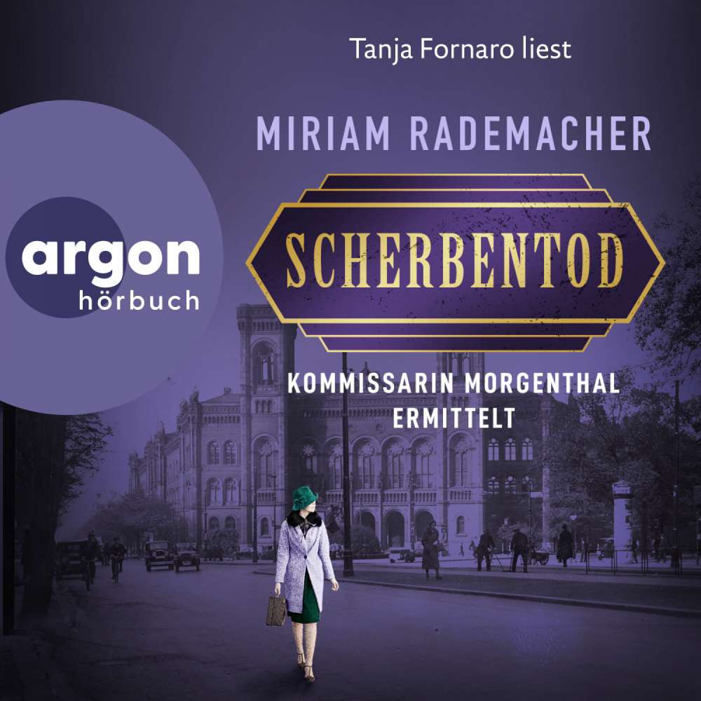 Cover von Miriam Rademacher - Historischer-Berlin-Krimi - Band 2 - Scherbentod - Kommissarin Morgenthal ermittelt