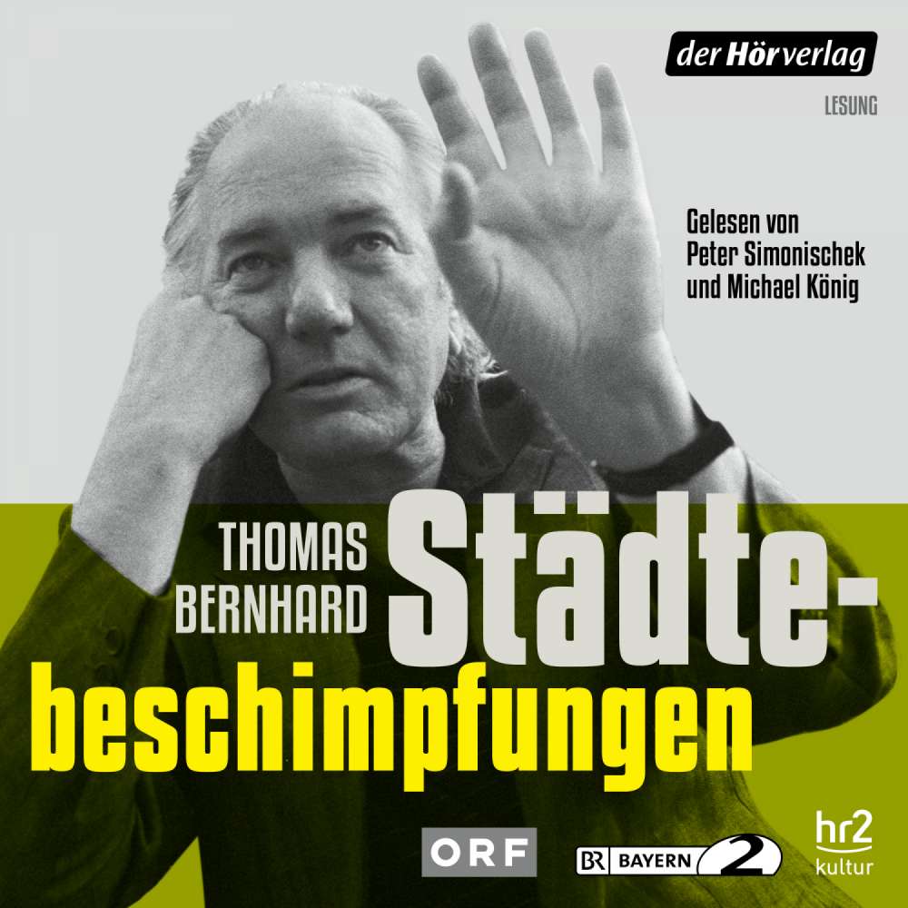 Cover von Thomas Bernhard - Städtebeschimpfungen