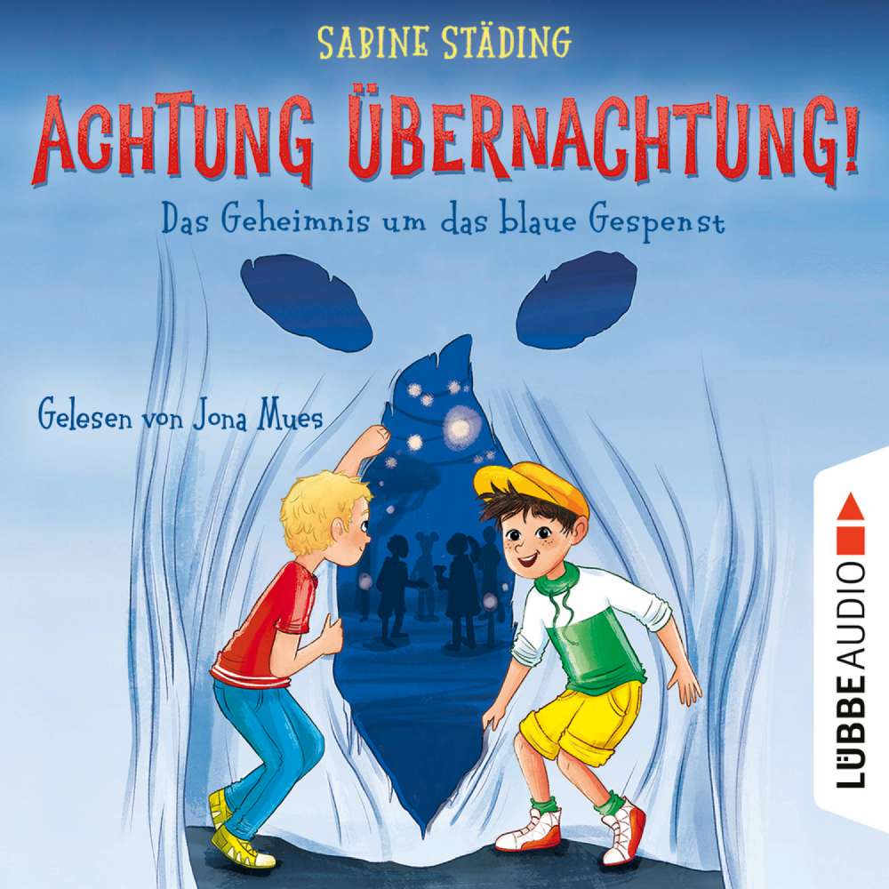 Cover von Sabine Städing - Achtung, Übernachtung! - Teil 1 - Das Geheimnis um das blaue Gespenst