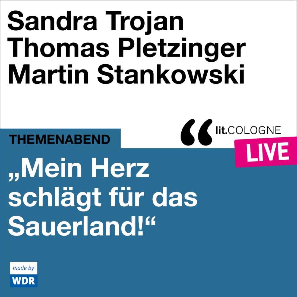 Cover von Sandra Trojan - "Mein Herz schlägt für das Sauerland" - lit.COLOGNE live