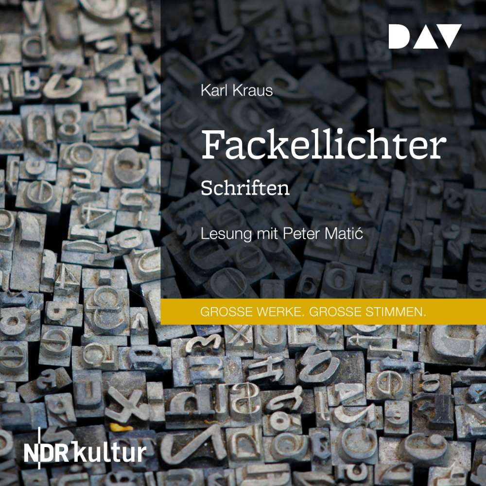 Cover von Karl Kraus - Fackellichter. Schriften