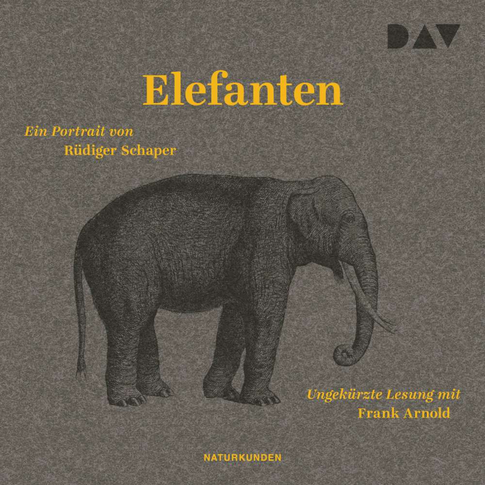Cover von Rüdiger Schaper - Elefanten. Ein Portrait