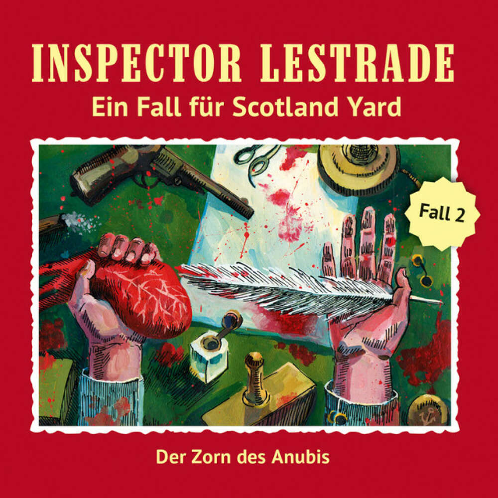 Cover von Inspector Lestrade - Ein Fall für Scotland Yard, Fall 2: Der Zorn des Anubis