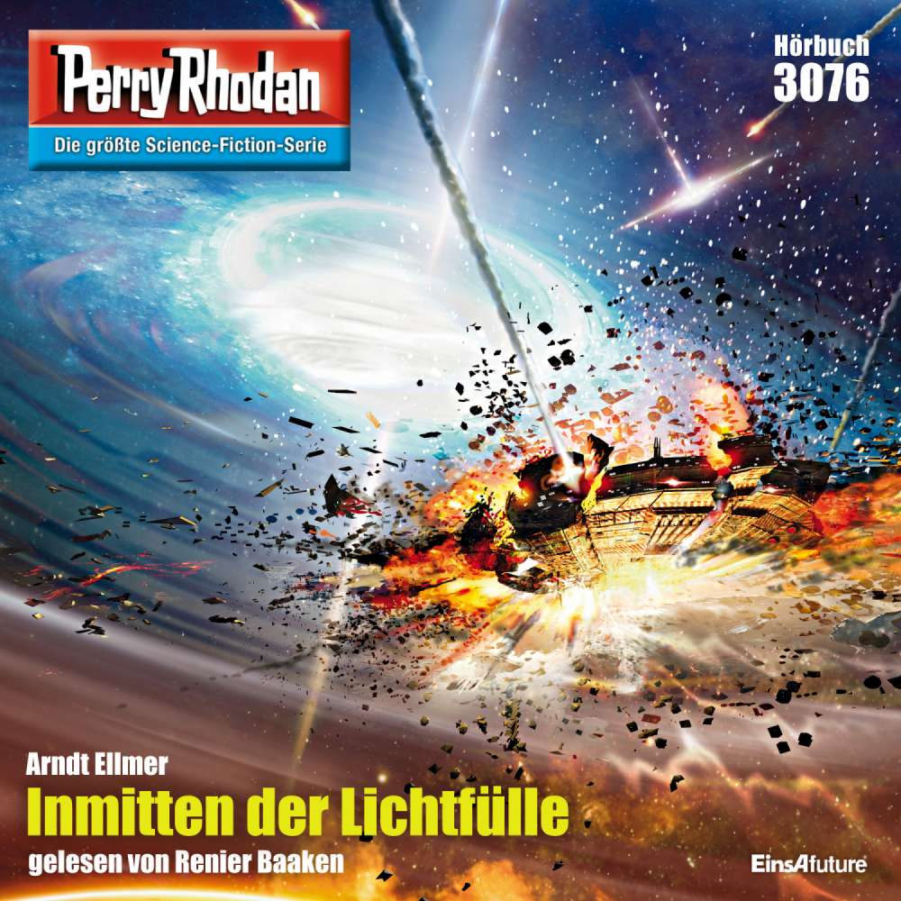 Cover von Arndt Ellmer - Perry Rhodan - Erstauflage - Band 3076 - Inmitten der Lichtfülle