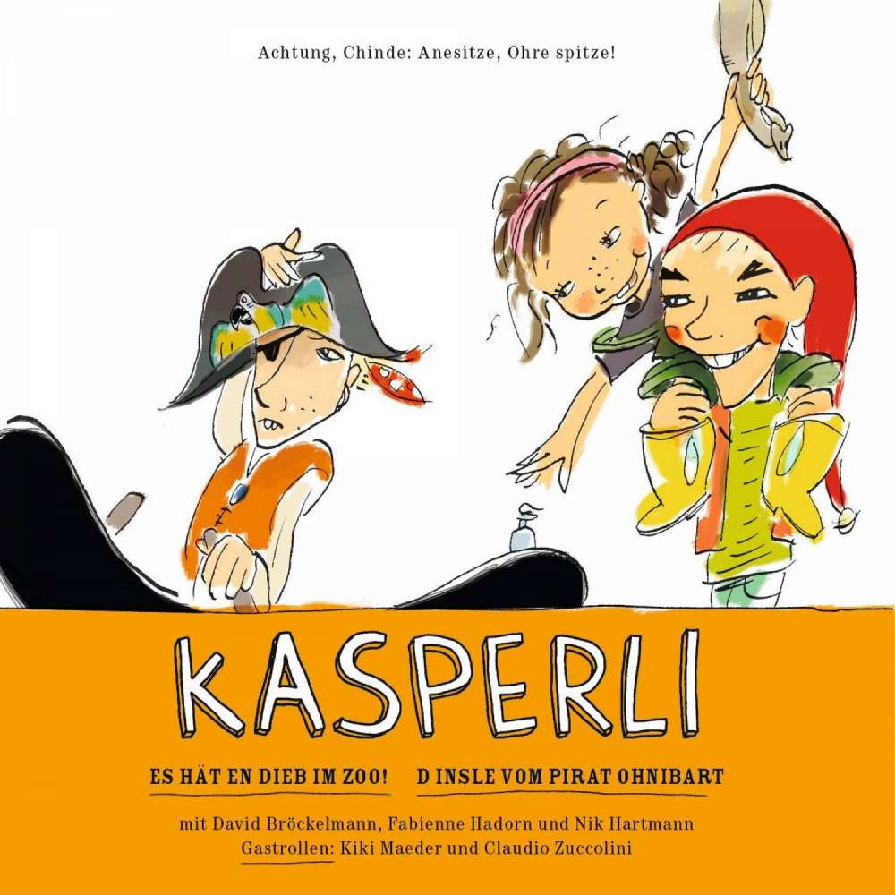 Cover von Kasperli - Es hät en Dieb im Zoo! / D Insle vom Pirat Ohnibart