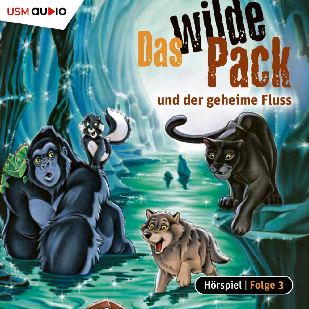 Cover von Das wilde Pack - Folge 3 - Das wilde Pack und der geheime Fluss
