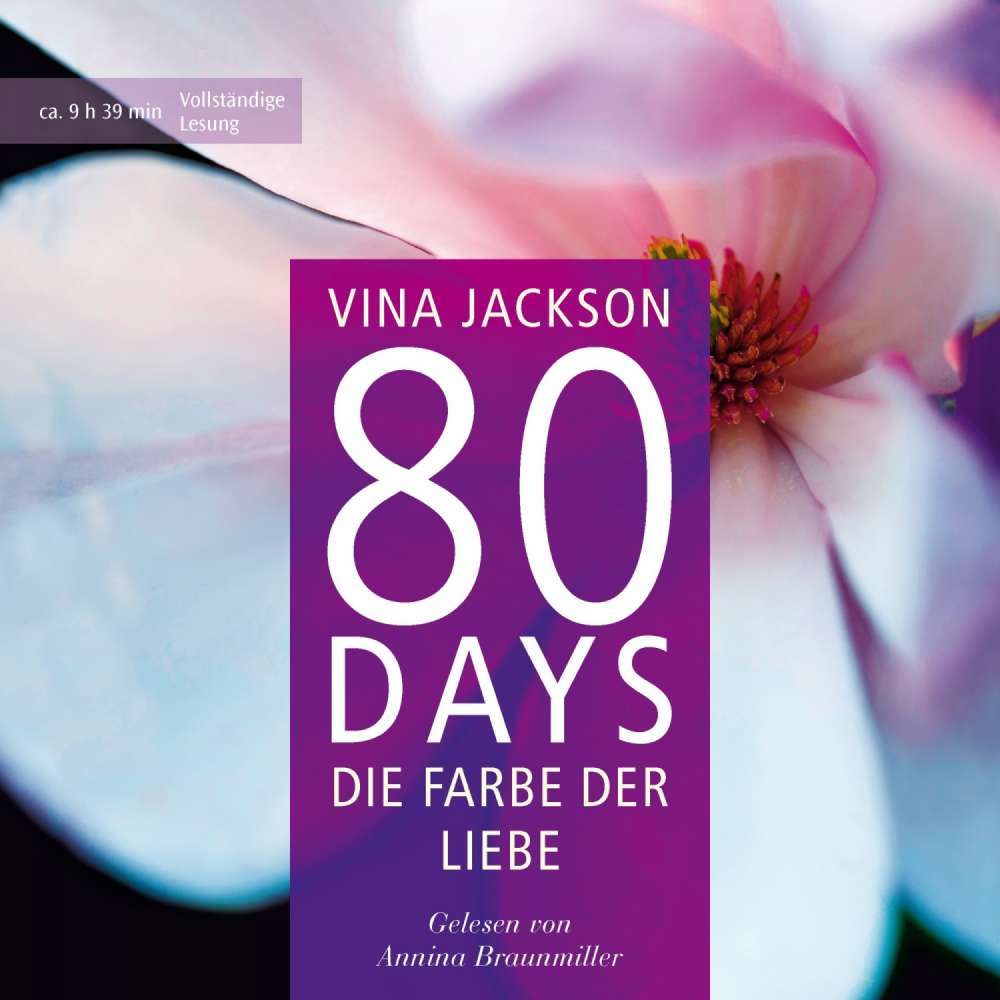 Cover von Vina Jackson - 80 Days - Die Farbe der Liebe
