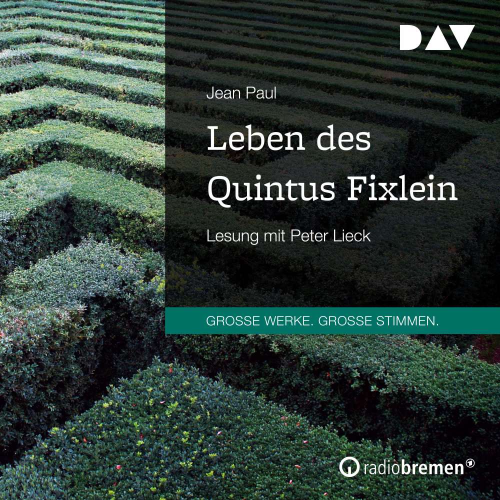 Cover von Jean Paul - Leben des Quintus Fixlein
