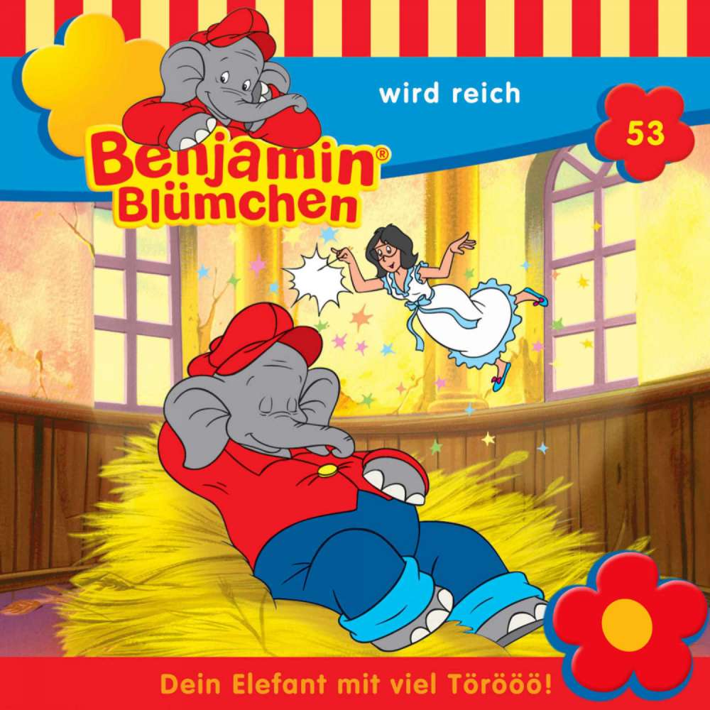 Cover von Benjamin Blümchen -  Folge 53 - Benjamin wird reich