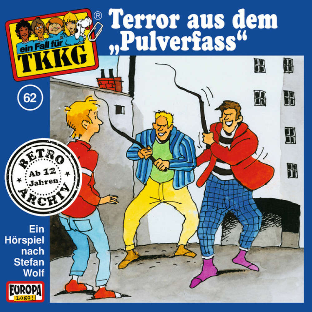 Cover von TKKG Retro-Archiv - 062/Terror aus dem "Pulverfaß"