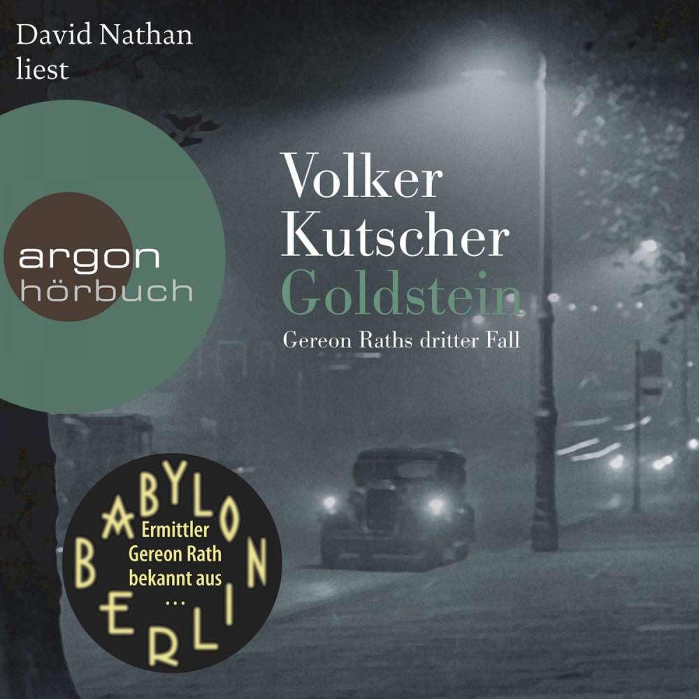 Cover von Volker Kutscher - Goldstein - Gereon Raths dritter Fall