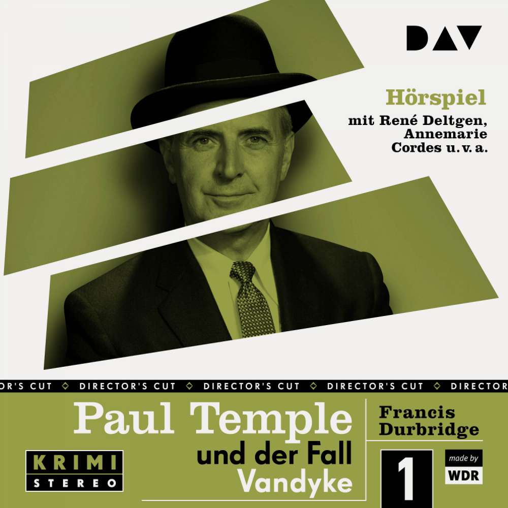 Cover von Francis Durbridge - Paul Temple und der Fall Vandyke (Original-Radio-Fassung)