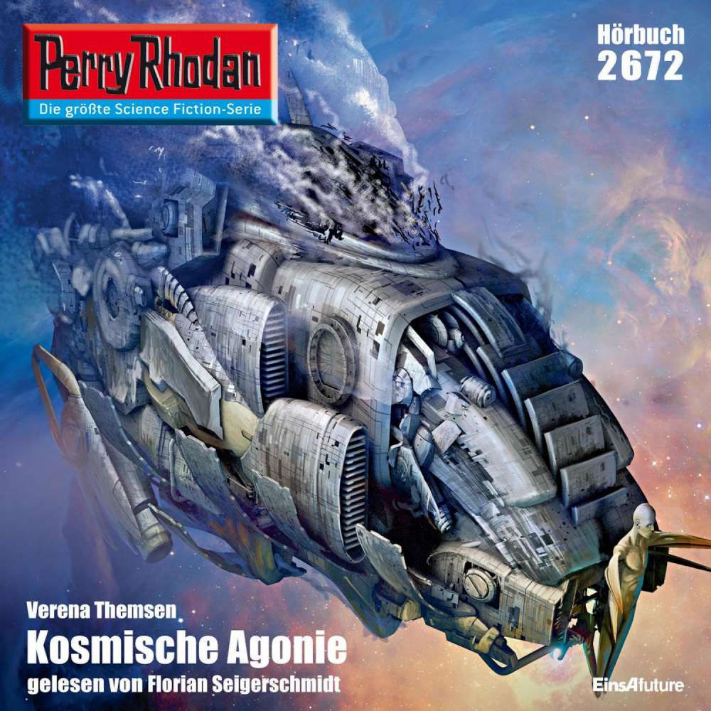 Cover von Verena Themsen - Perry Rhodan - Erstauflage 2672 - Kosmische Agonie