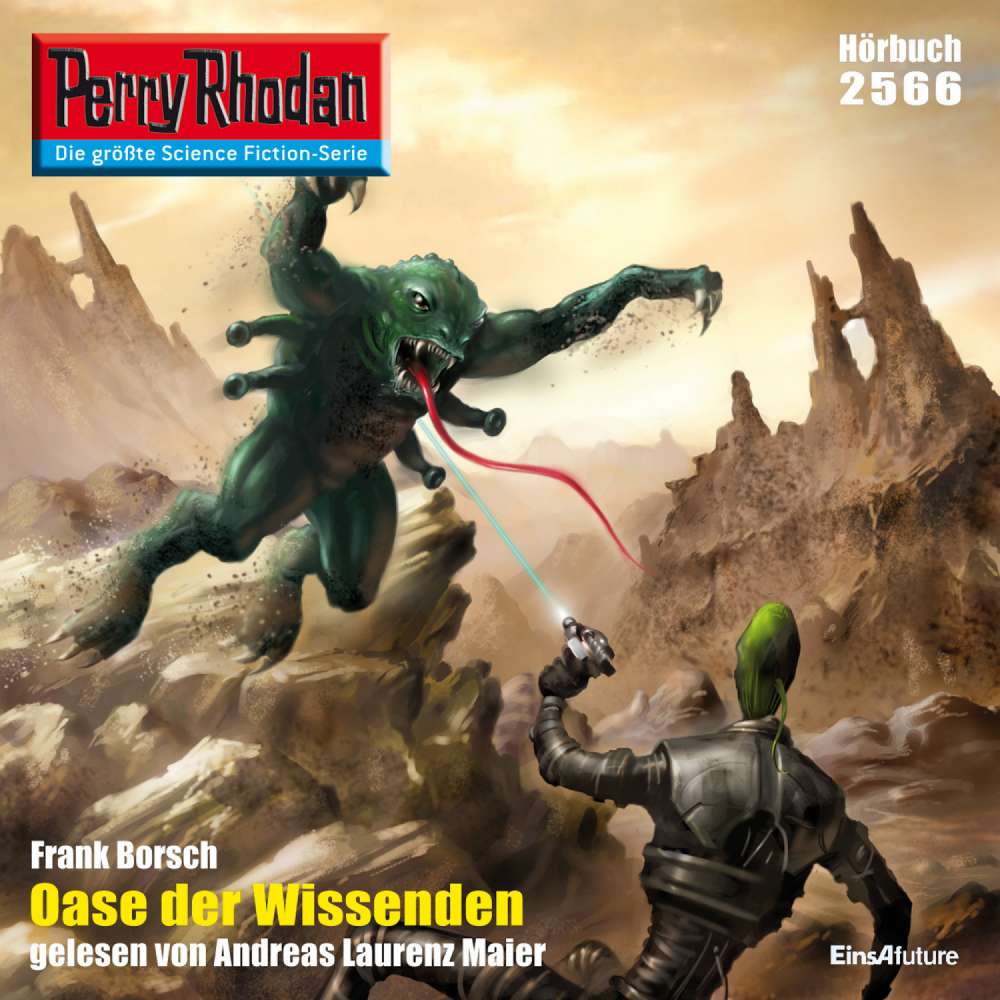 Cover von Frank Borsch - Perry Rhodan - Erstauflage 2566 - Oase der Wissenden