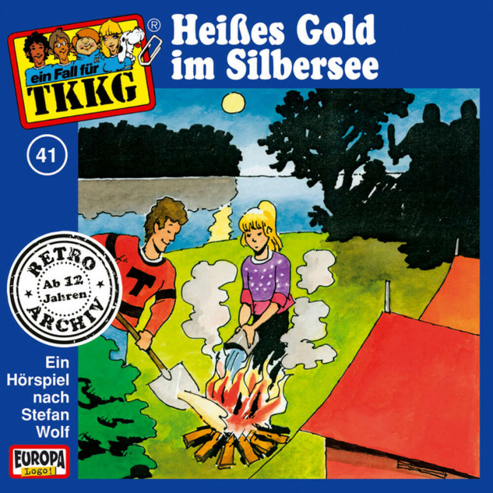 Cover von TKKG Retro-Archiv - 041/Heißes Gold im Silbersee
