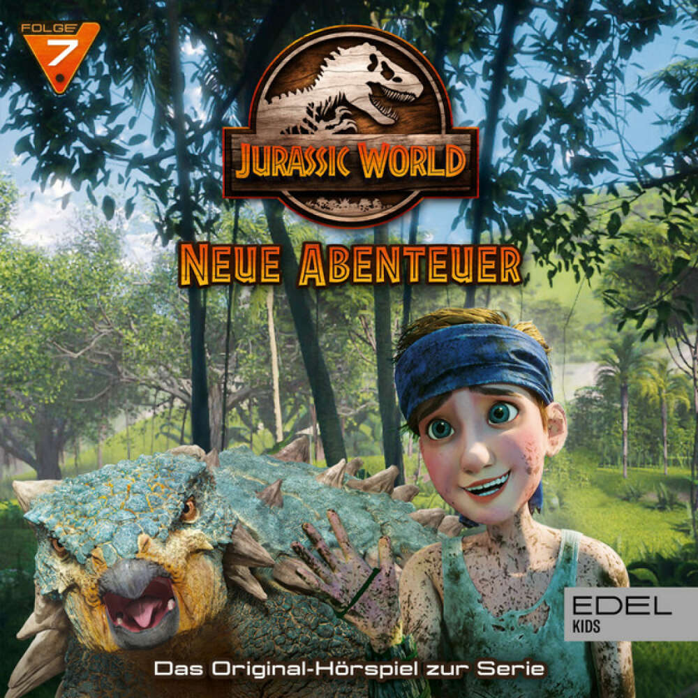 Cover von Jurassic World - Neue Abenteuer - Folge 7: Tapfer / Plan C (Das Original-Hörspiel zur TV-Serie)