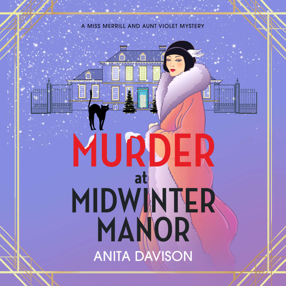 Cover von Anita Davison - Murder at Midwinter Manor - Miss Merrill and Aunt Violet Mysteries, Book 3