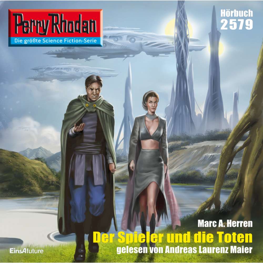 Cover von Mark A. Herren - Perry Rhodan - Erstauflage 2579 - Der Spieler und die Toten
