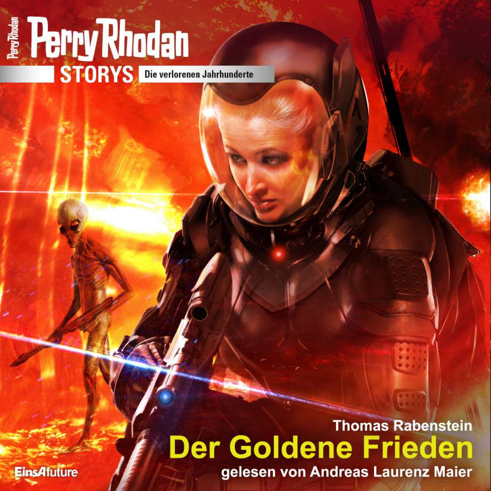 Cover von Thomas Rabenstein - Perry Rhodan Storys - Die verlorenen Jahrhunderte 2 - Der Goldene Frieden