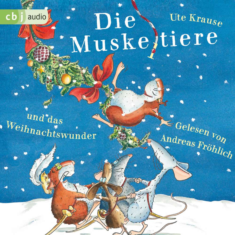 Cover von Ute Krause - Die Muskeltiere-Reihe zum Vorlesen 4 - Die Muskeltiere und das Weihnachtswunder