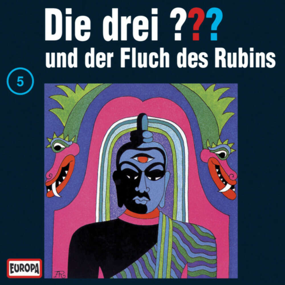 Cover von Die drei ??? - 005/und der Fluch des Rubins