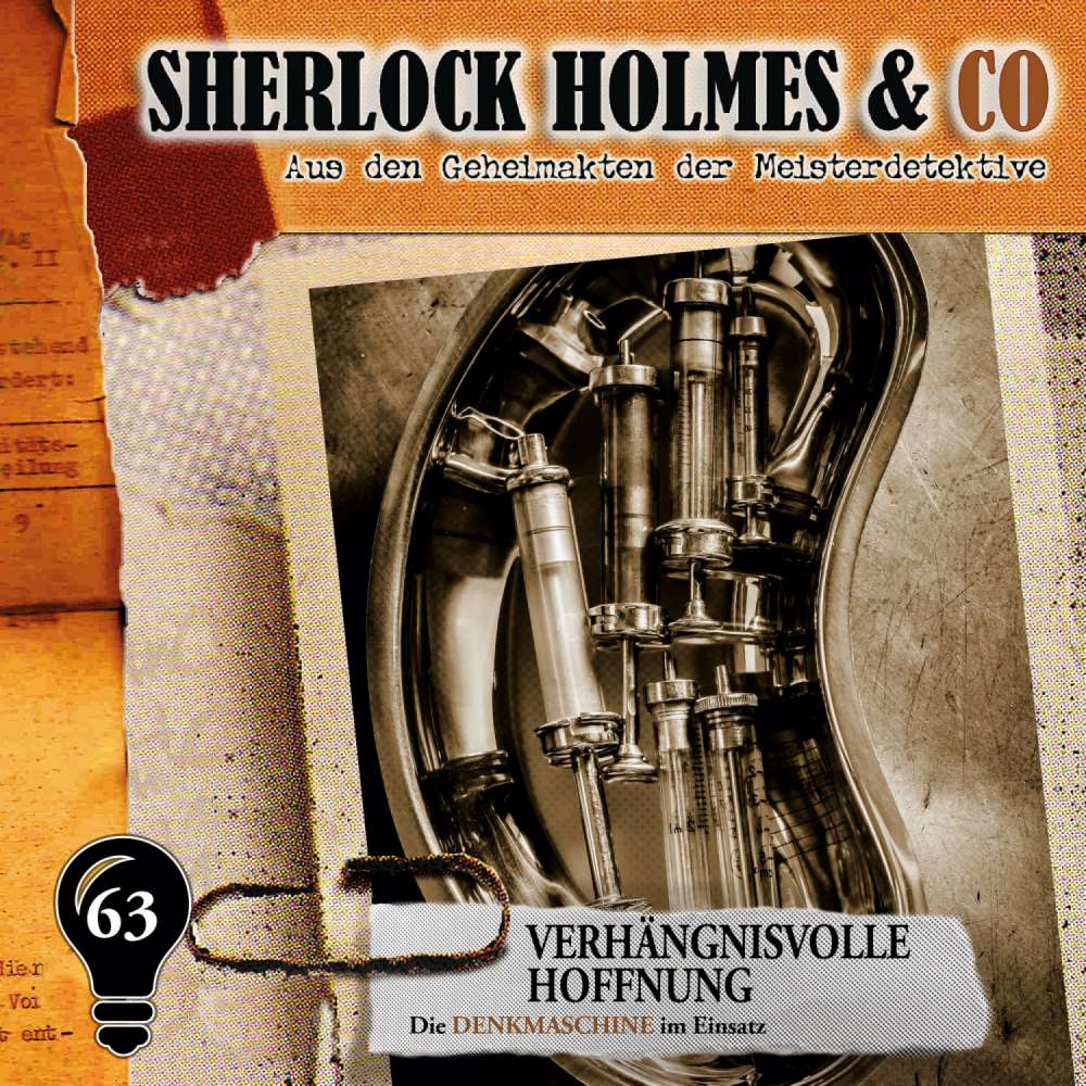 Cover von Sherlock Holmes & Co - Folge 63 - Verhängnisvolle Hoffnung