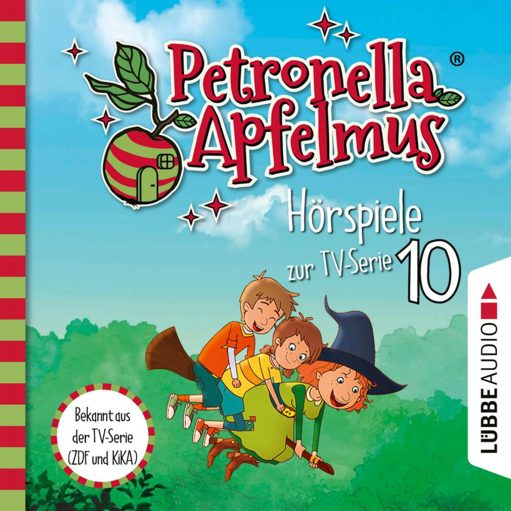Cover von Petronella Apfelmus - Petronella Apfelmus - Hörspiele zur TV Serie - Folge 10 - Die verflogene Einladung, Der große Fund, Die Zauberäpfel