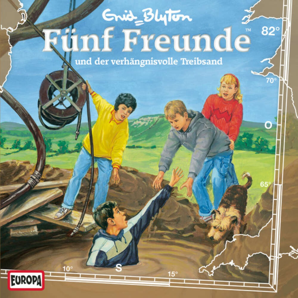 Cover von Fünf Freunde - 082/und der verhängnisvolle Treibsand