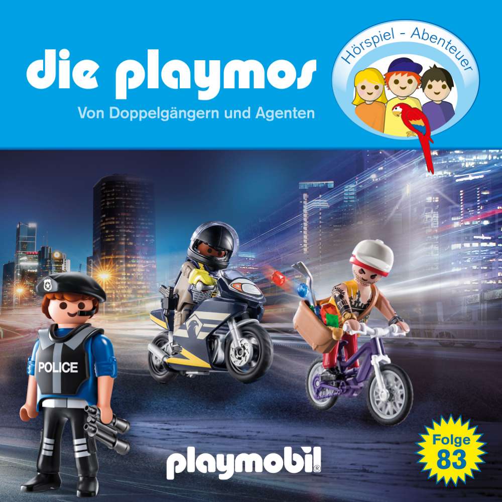 Cover von Die Playmos - Das Original Playmobil Hörspiel - Folge 83 - Von Doppelgängern und Agenten