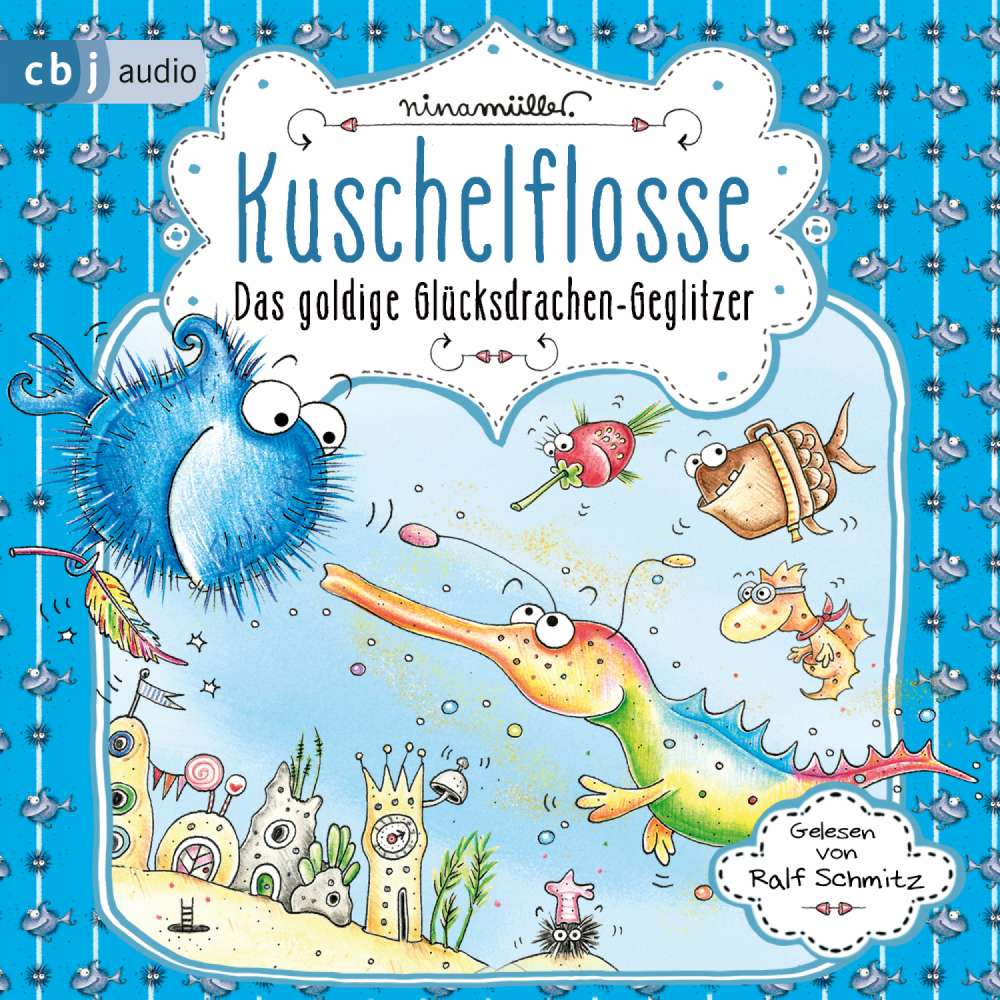 Cover von Nina Müller - Kuschelflosse - Das goldige Glücksdrachen-Geglitzer