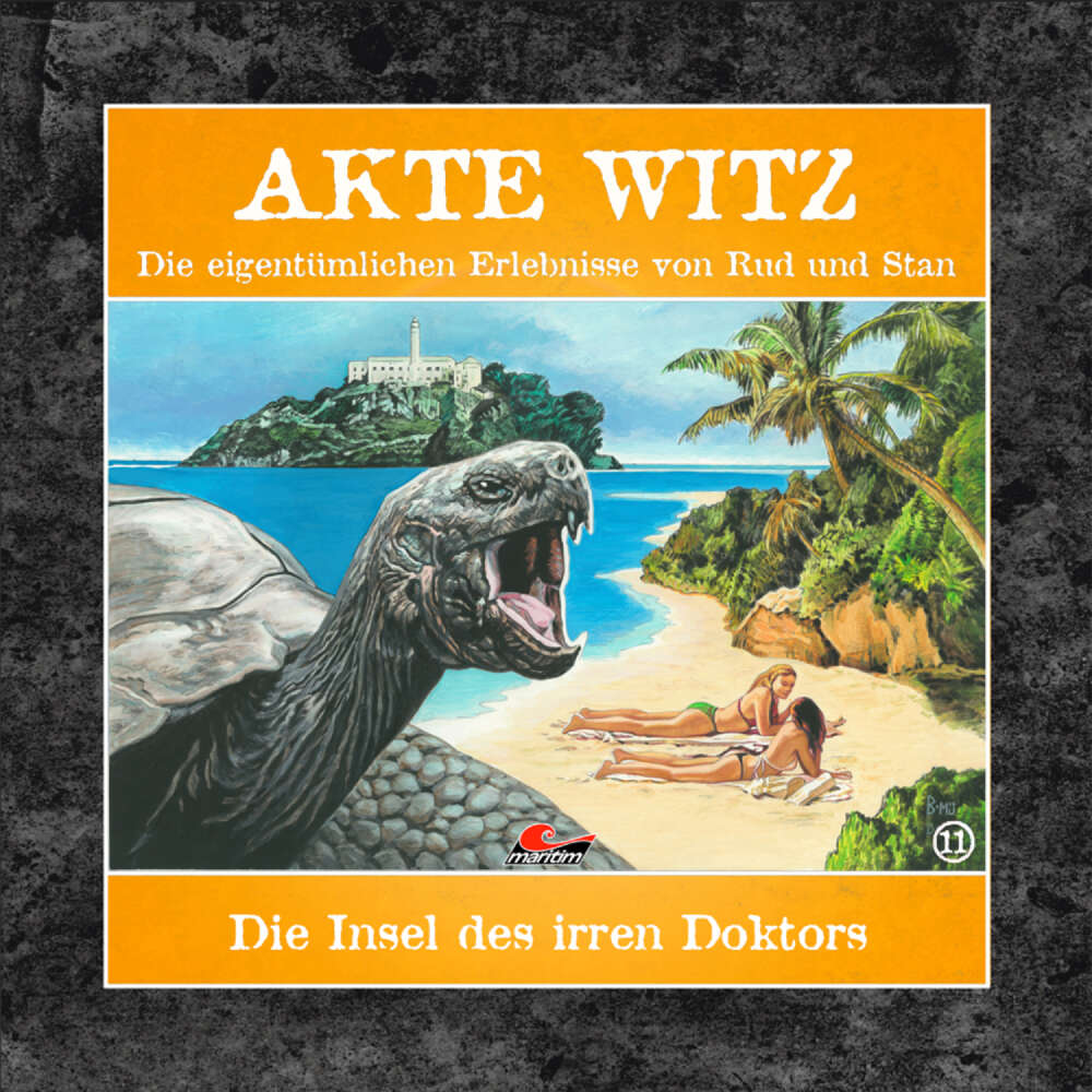 Cover von Akte Witz - Folge 11 - Die Insel des irren Doktors
